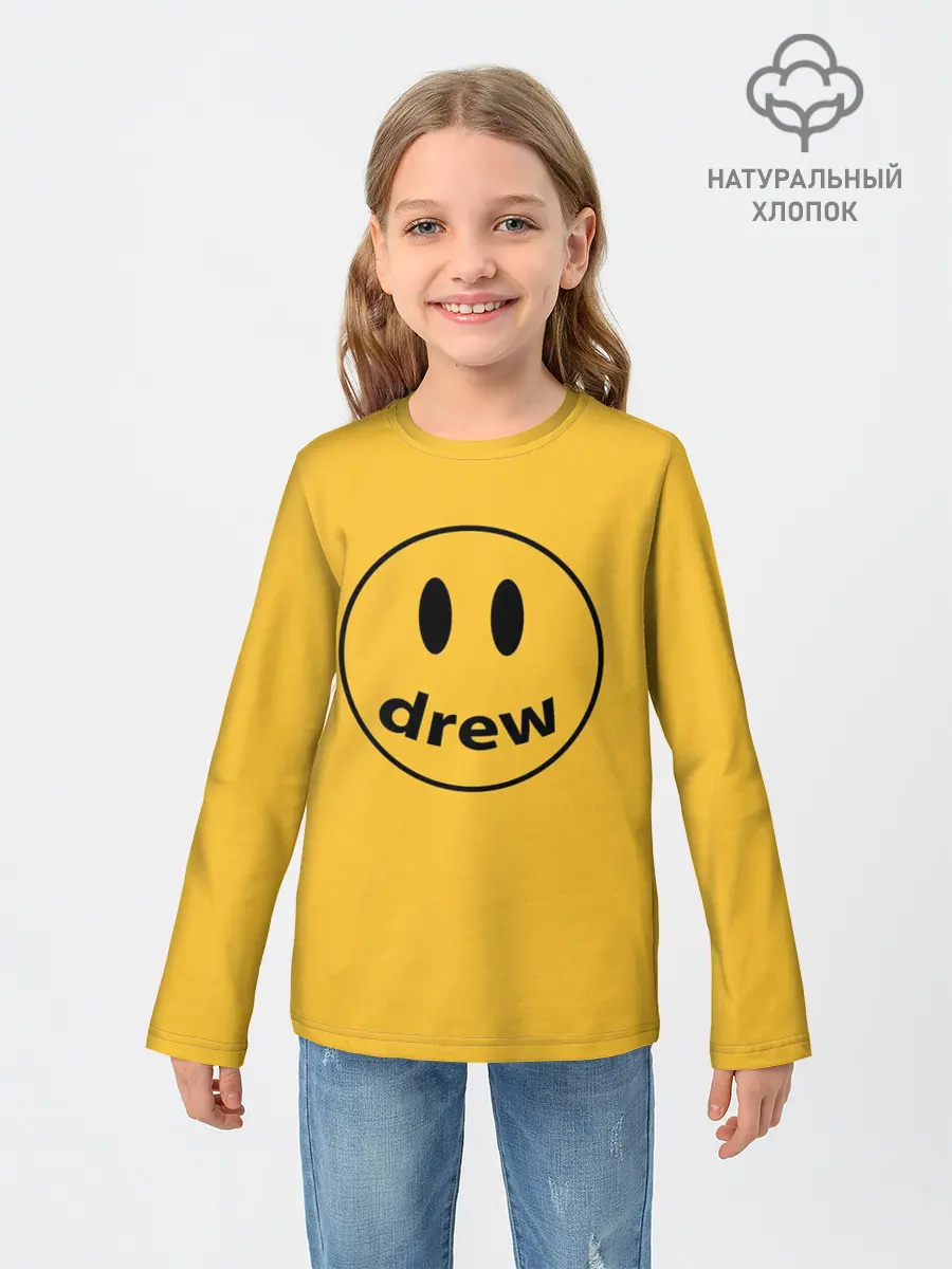 Детский лонгслив / Джастин Бибер