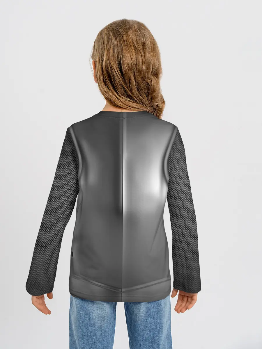 Детский лонгслив / Доспехи рыцаря