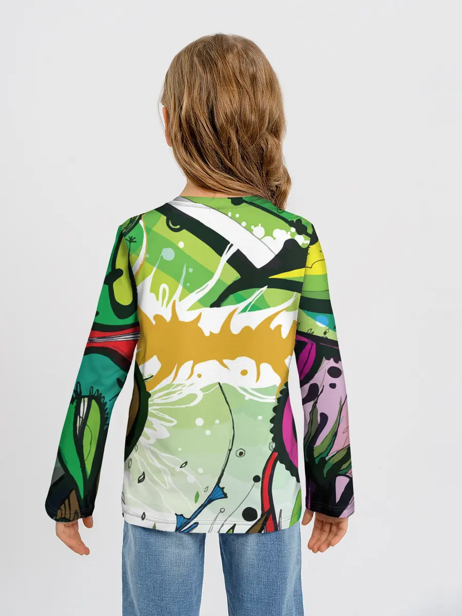 Детский лонгслив / Мельница