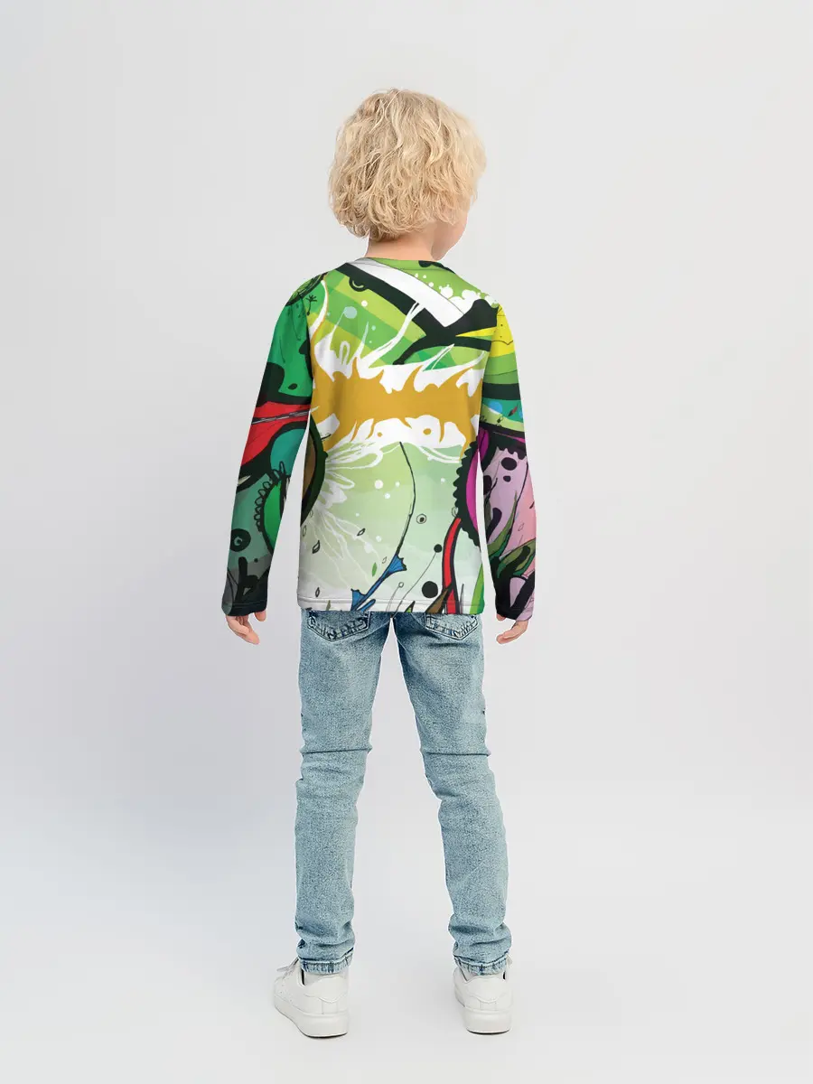 Детский лонгслив / Мельница