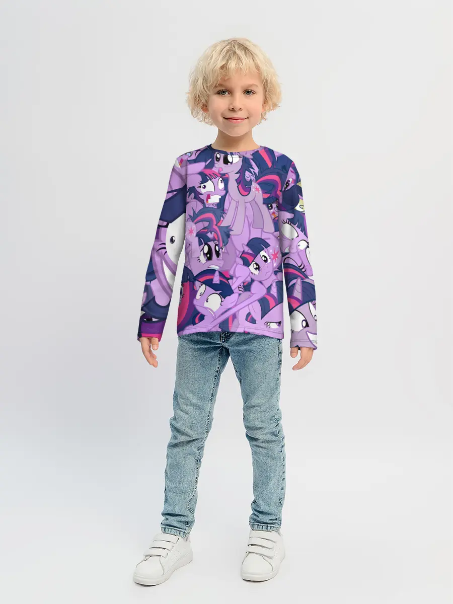 Детский лонгслив / PATTERN PONY