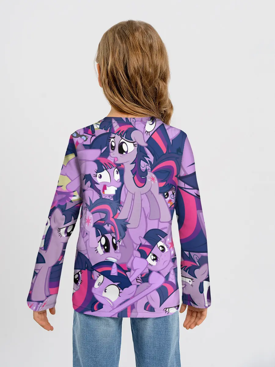 Детский лонгслив / PATTERN PONY