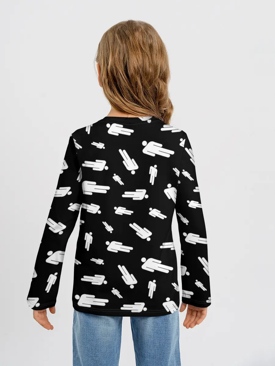 Детский лонгслив / BILLIE EILISH - Blohsh