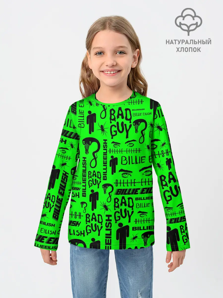 Детский лонгслив / BILLIE EILISH