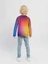 Детский лонгслив / Abstract gradient colors