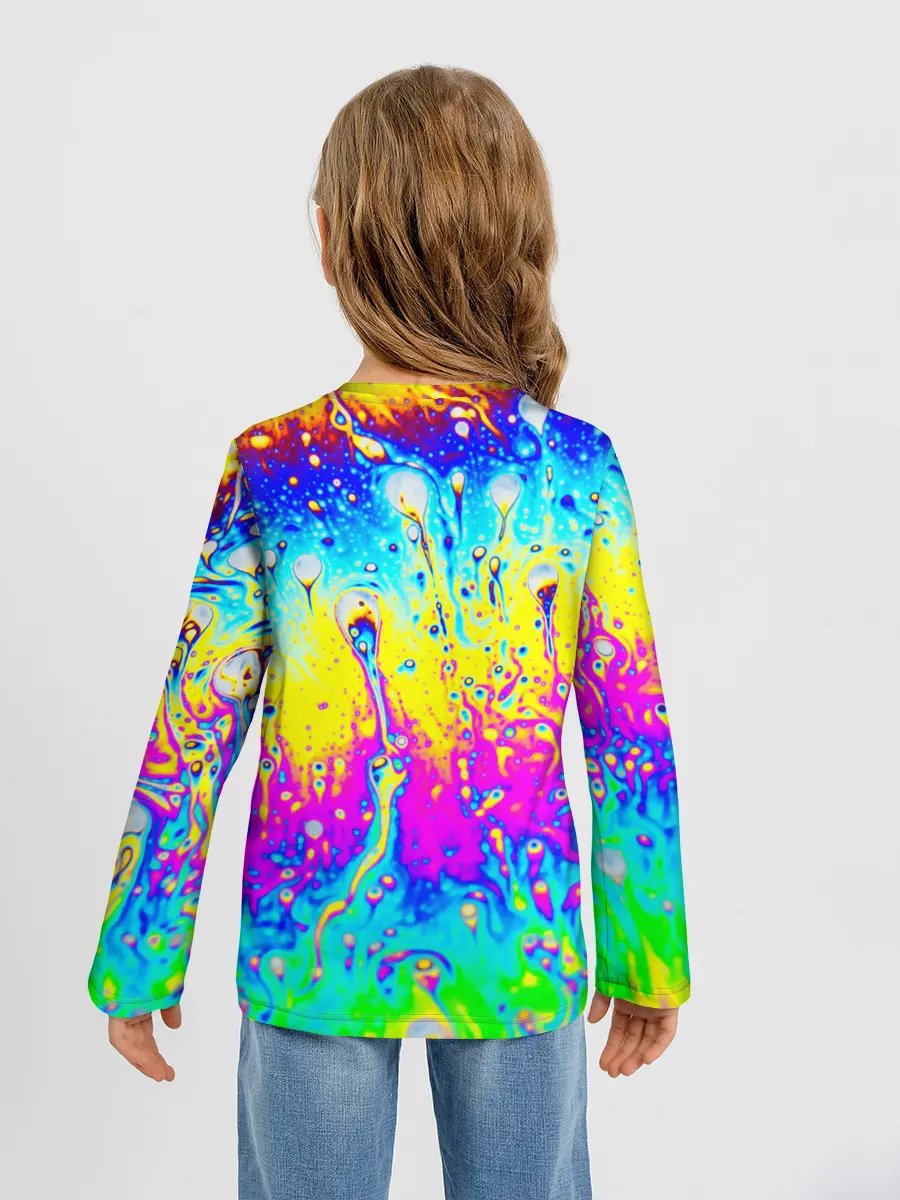 Детский лонгслив / КИСЛОТНЫЙ СТИЛЬ