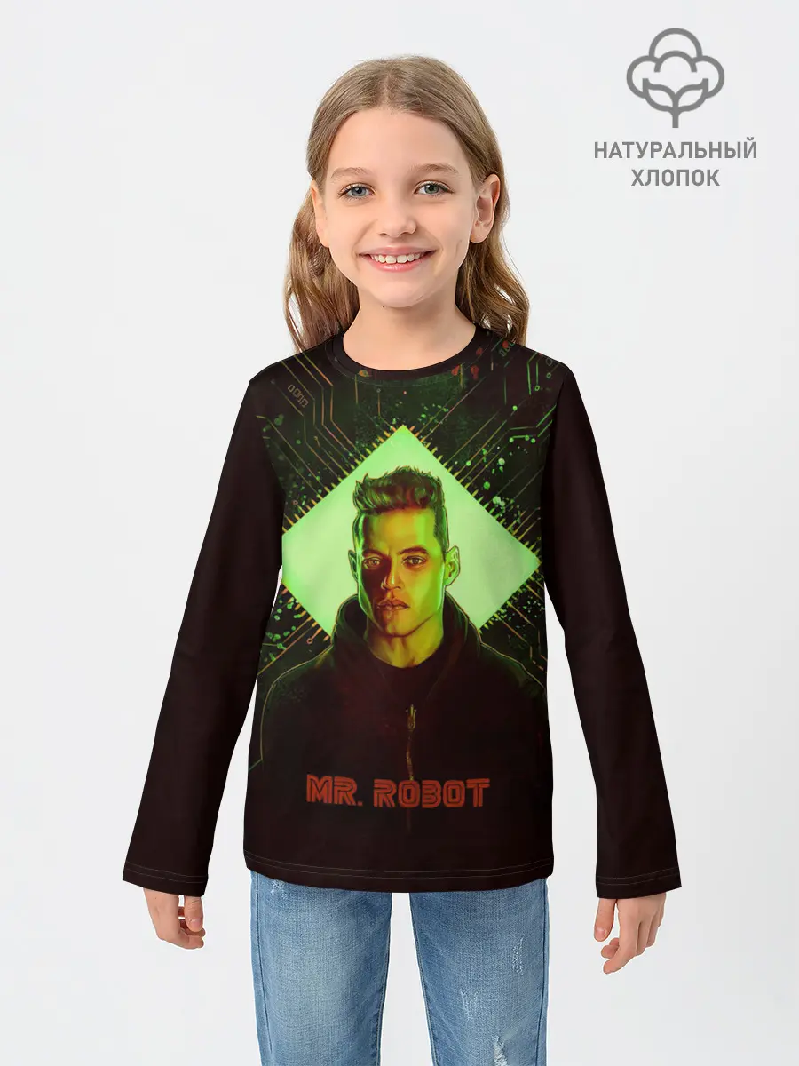 Детский лонгслив / Мистер Робот