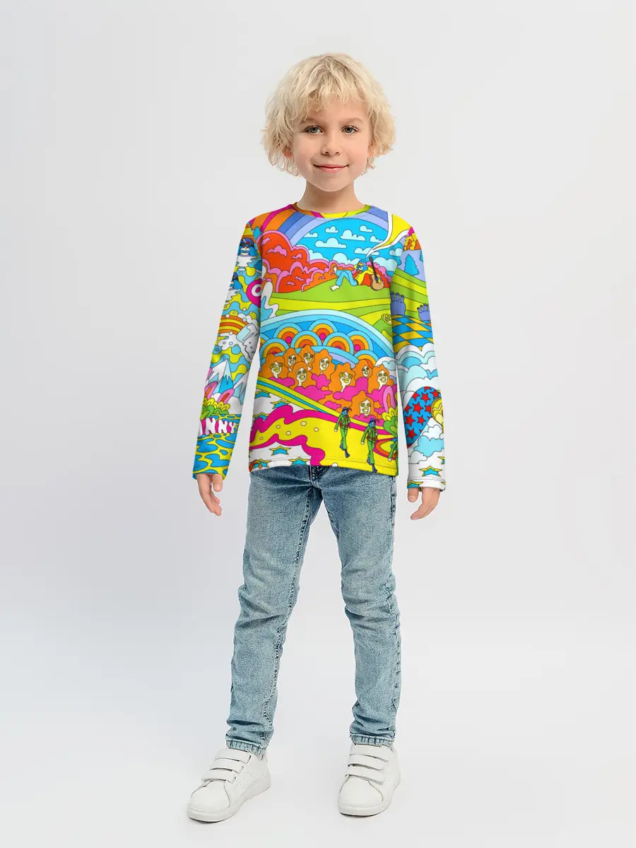 Детский лонгслив / ХИППИ