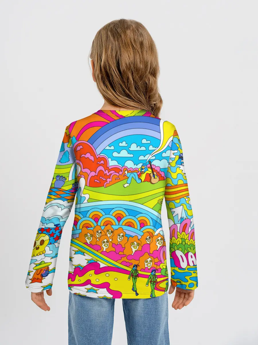 Детский лонгслив / ХИППИ