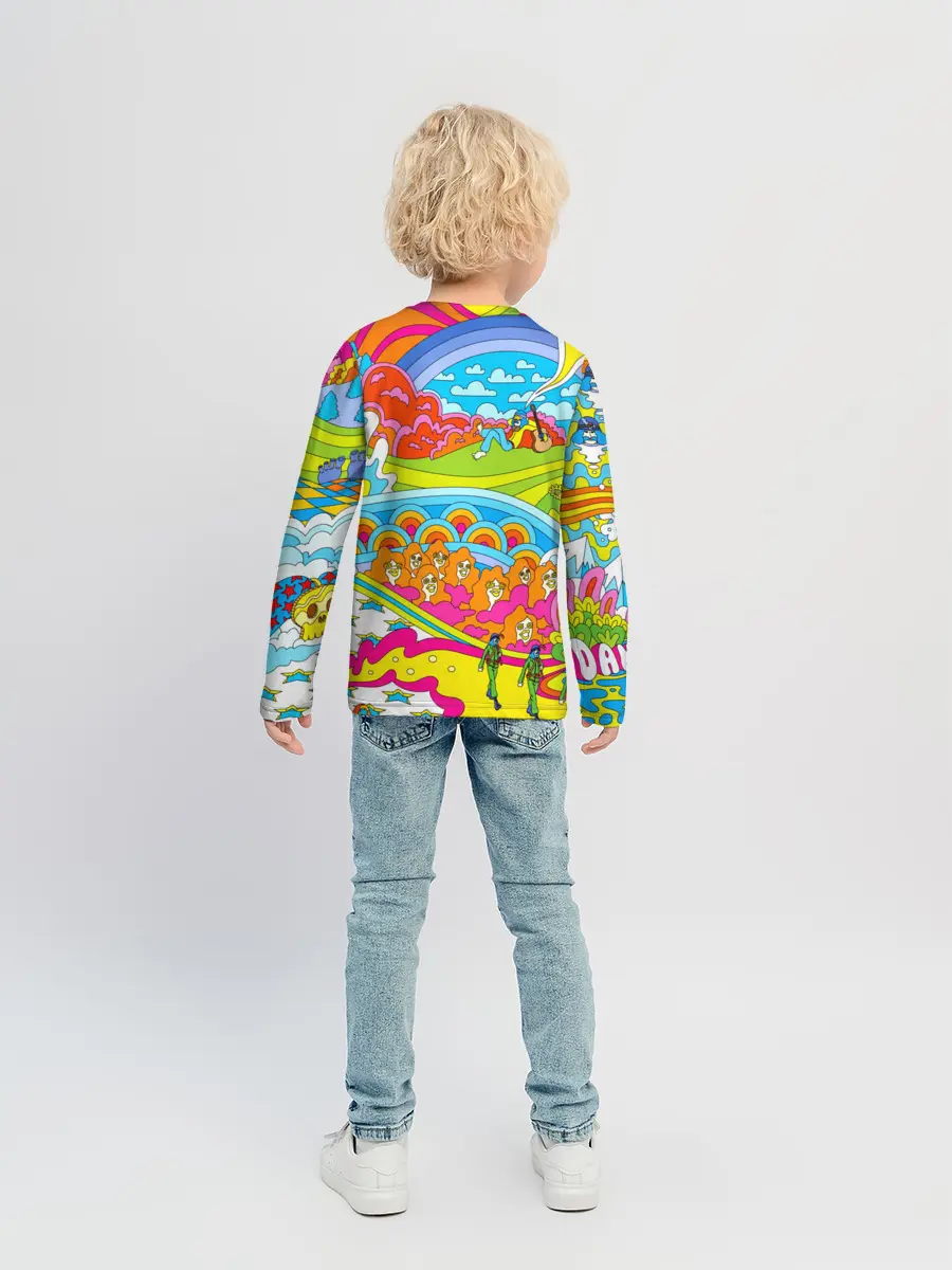 Детский лонгслив / ХИППИ