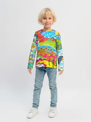Детский лонгслив / ХИППИ