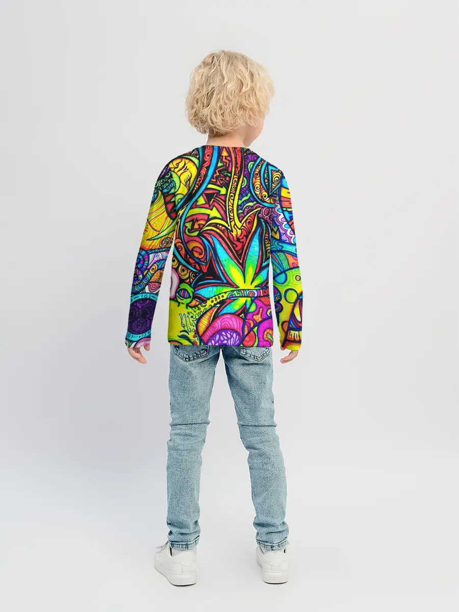 Детский лонгслив / ABSTRACTION PSY