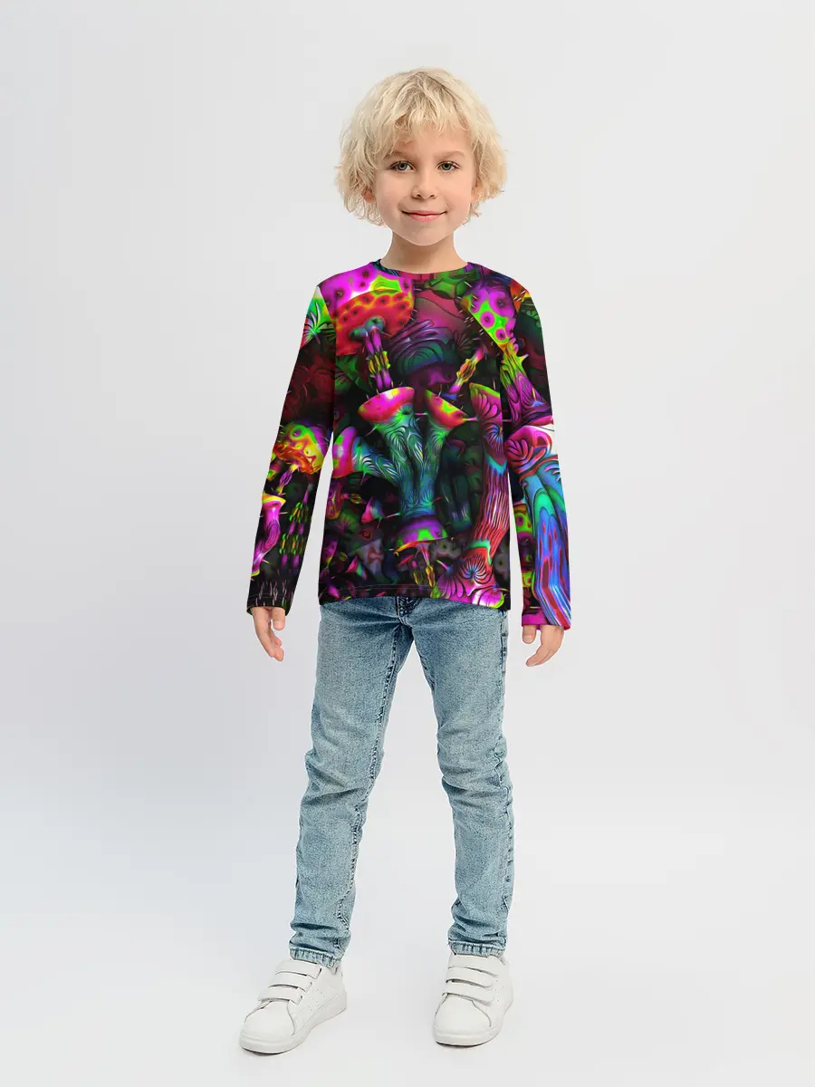 Детский лонгслив / ПСИХОДЕЛИКА