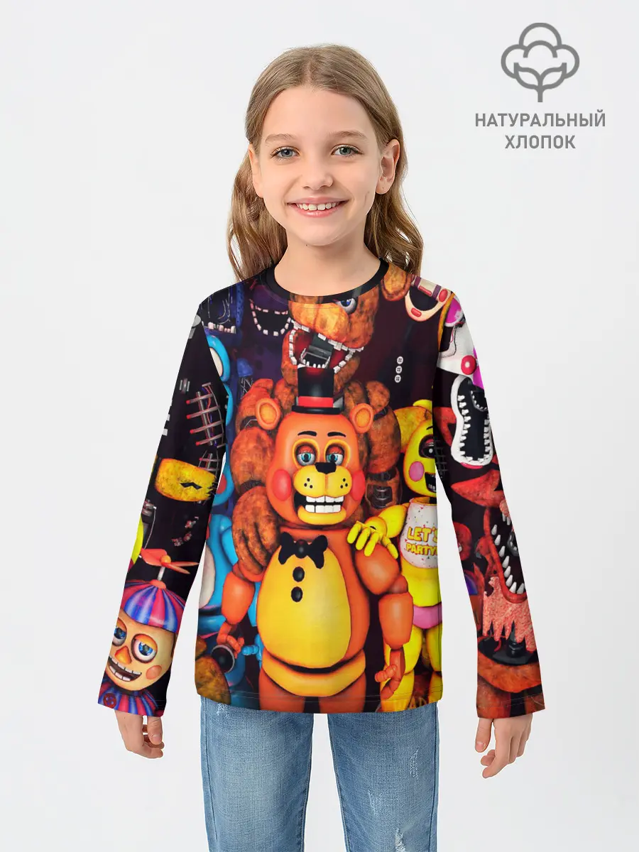Детский лонгслив / FIVE NIGHTS AT FREDDYS