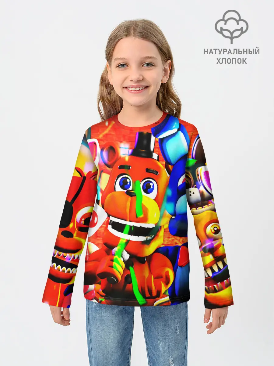 Детский лонгслив / FIVE NIGHTS AT FREDDYS