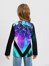 Детский лонгслив / NEON GEOMETRY