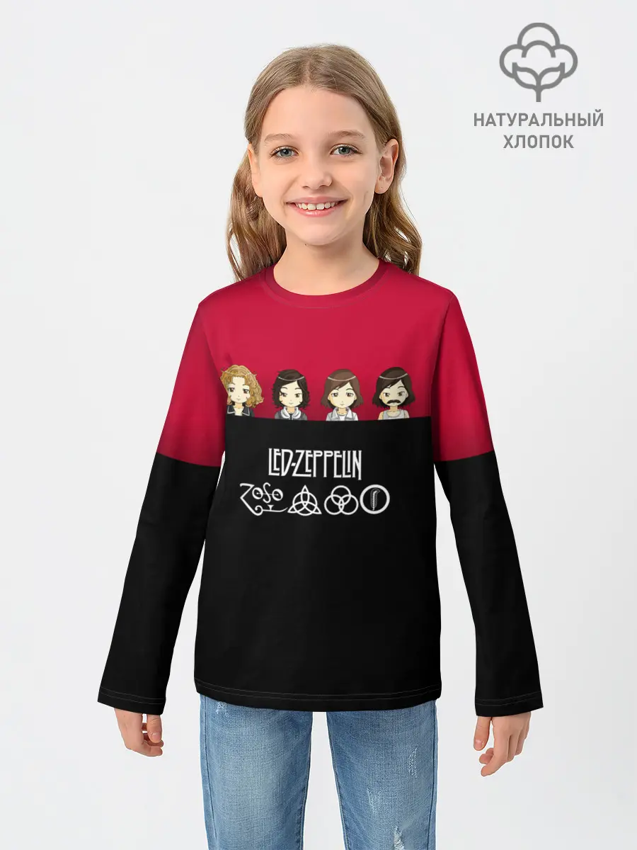 Детский лонгслив / Led Zeppelin