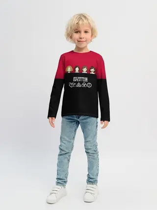 Детский лонгслив / Led Zeppelin