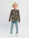 Детский лонгслив / Камуфляж Prym1 Woodlands Camo
