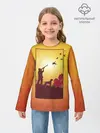 Детский лонгслив / Охотник с собакой