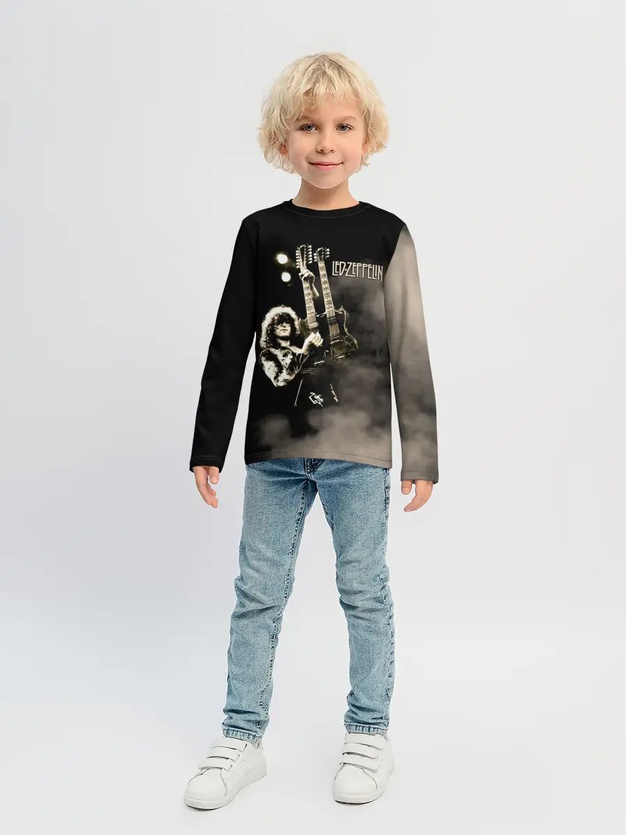 Детский лонгслив / Led Zeppelin