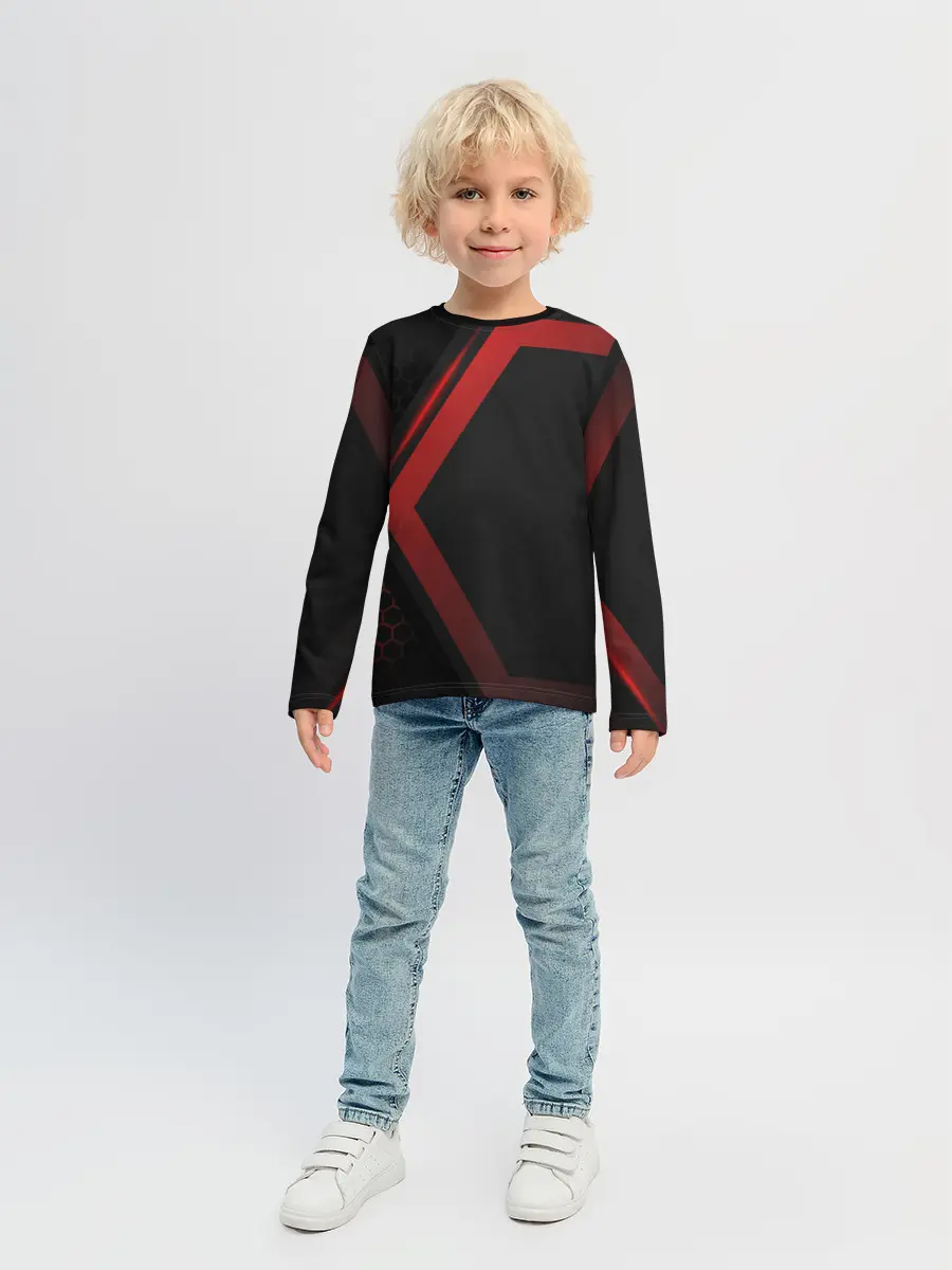 Детский лонгслив / Neon armor