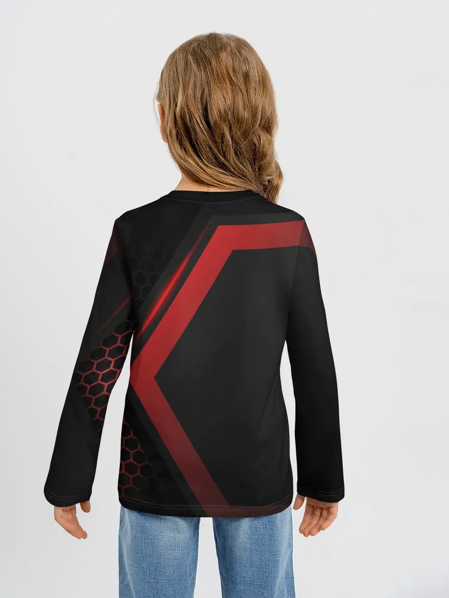 Детский лонгслив / Neon armor