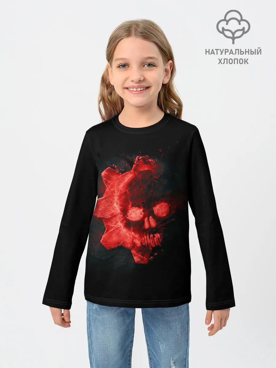 Детский лонгслив / GEARS 5