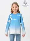 Детский лонгслив / Летнее небо