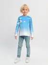 Детский лонгслив / Летнее небо