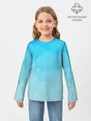 Детский лонгслив / Голубые облака