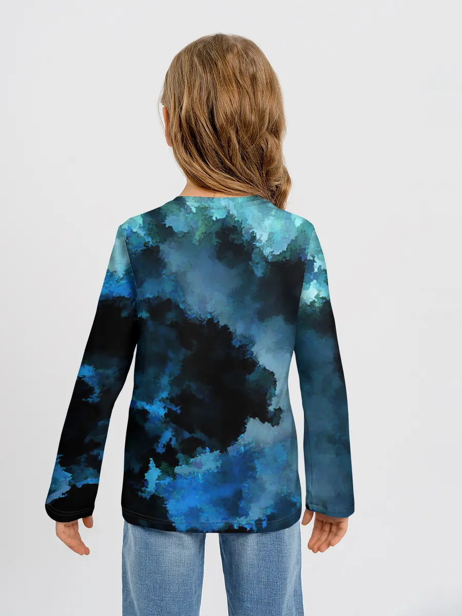 Детский лонгслив / Взрыв на глубине