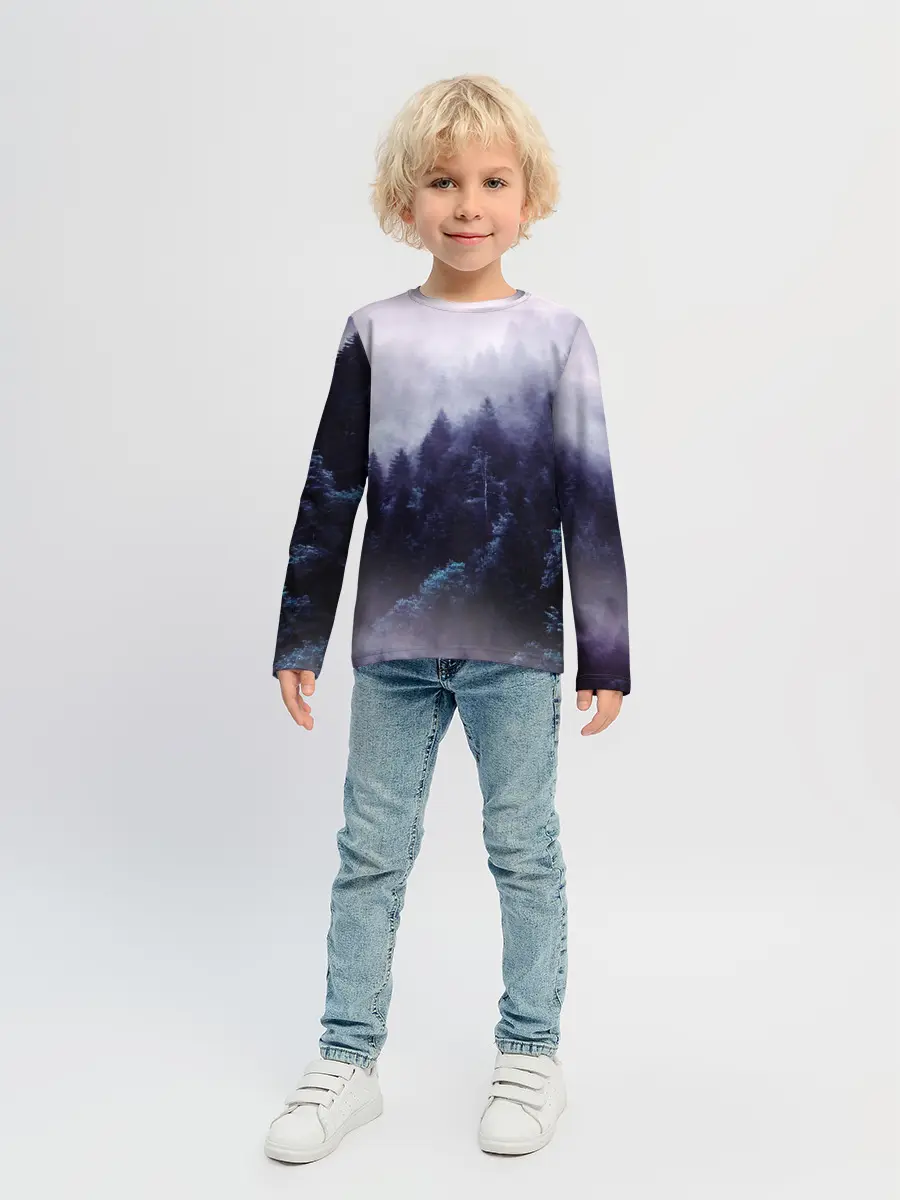 Детский лонгслив / ЛЕСНОЙ ТУМАН
