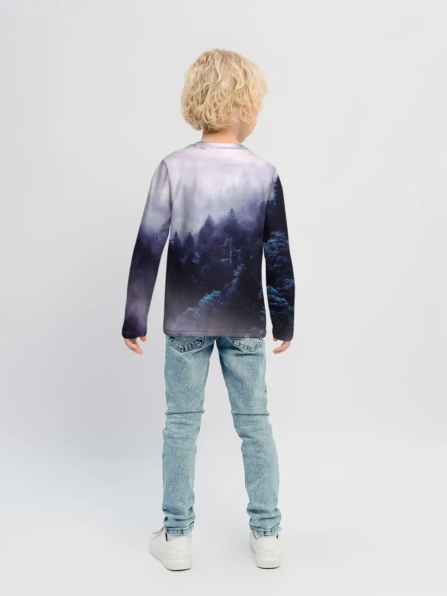 Детский лонгслив / ЛЕСНОЙ ТУМАН