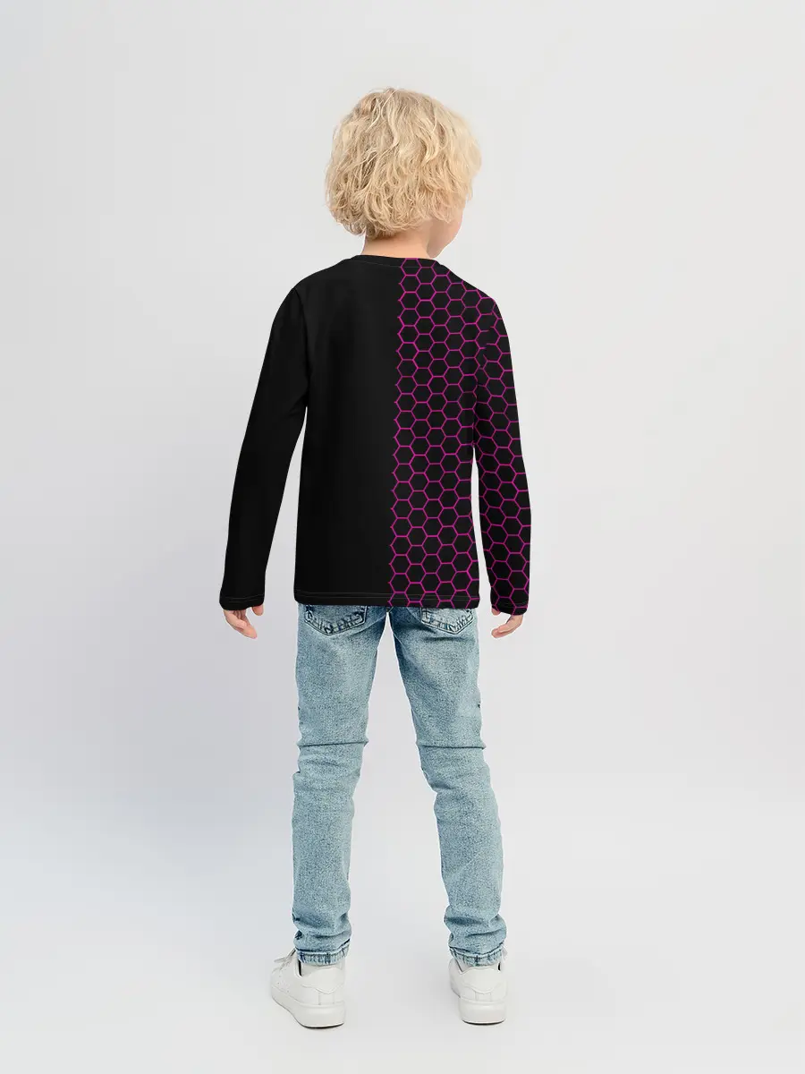 Детский лонгслив / Игра в кальмара: Соты.