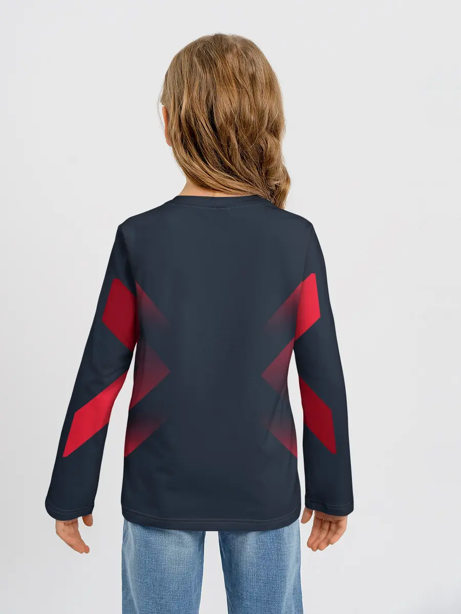 Детский лонгслив / Игра в Кальмара мульт ART