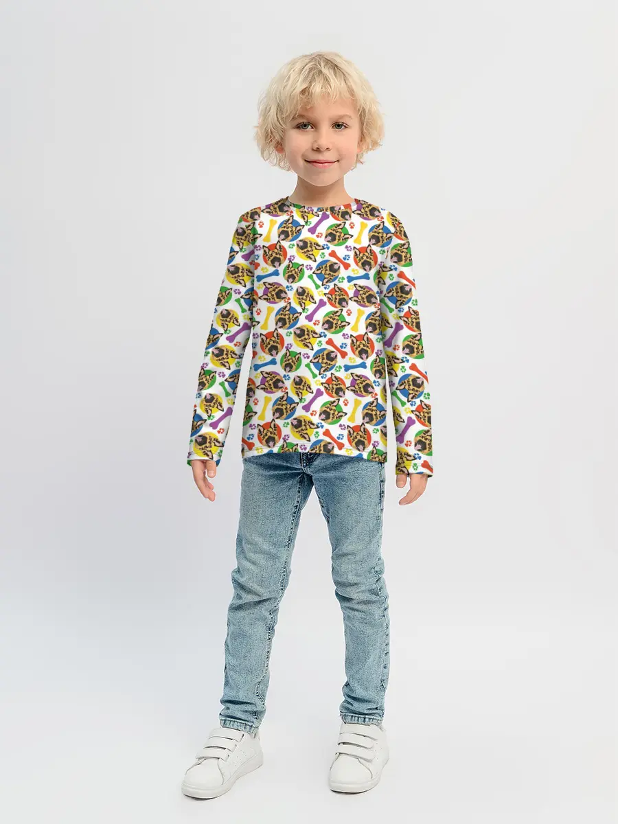 Детский лонгслив / Немецкая Овчарка