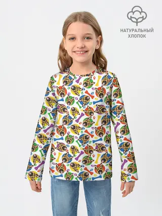 Детский лонгслив / Немецкая Овчарка