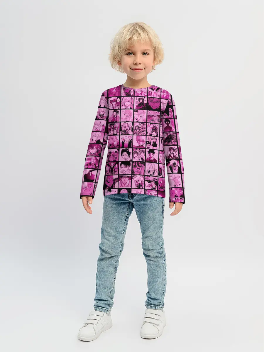 Детский лонгслив / anime soul | manga