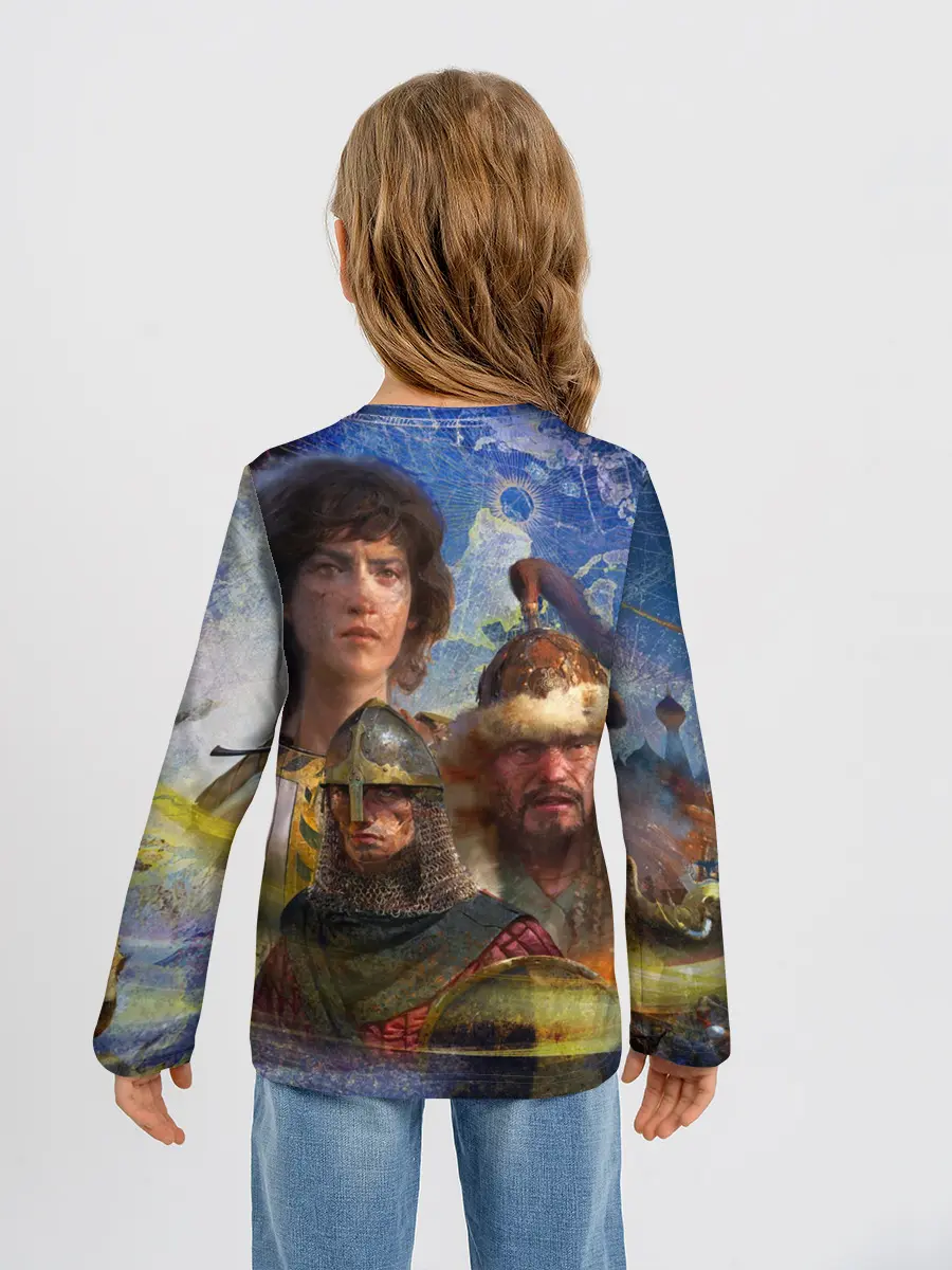 Детский лонгслив / Age of Empires 4 Обложка