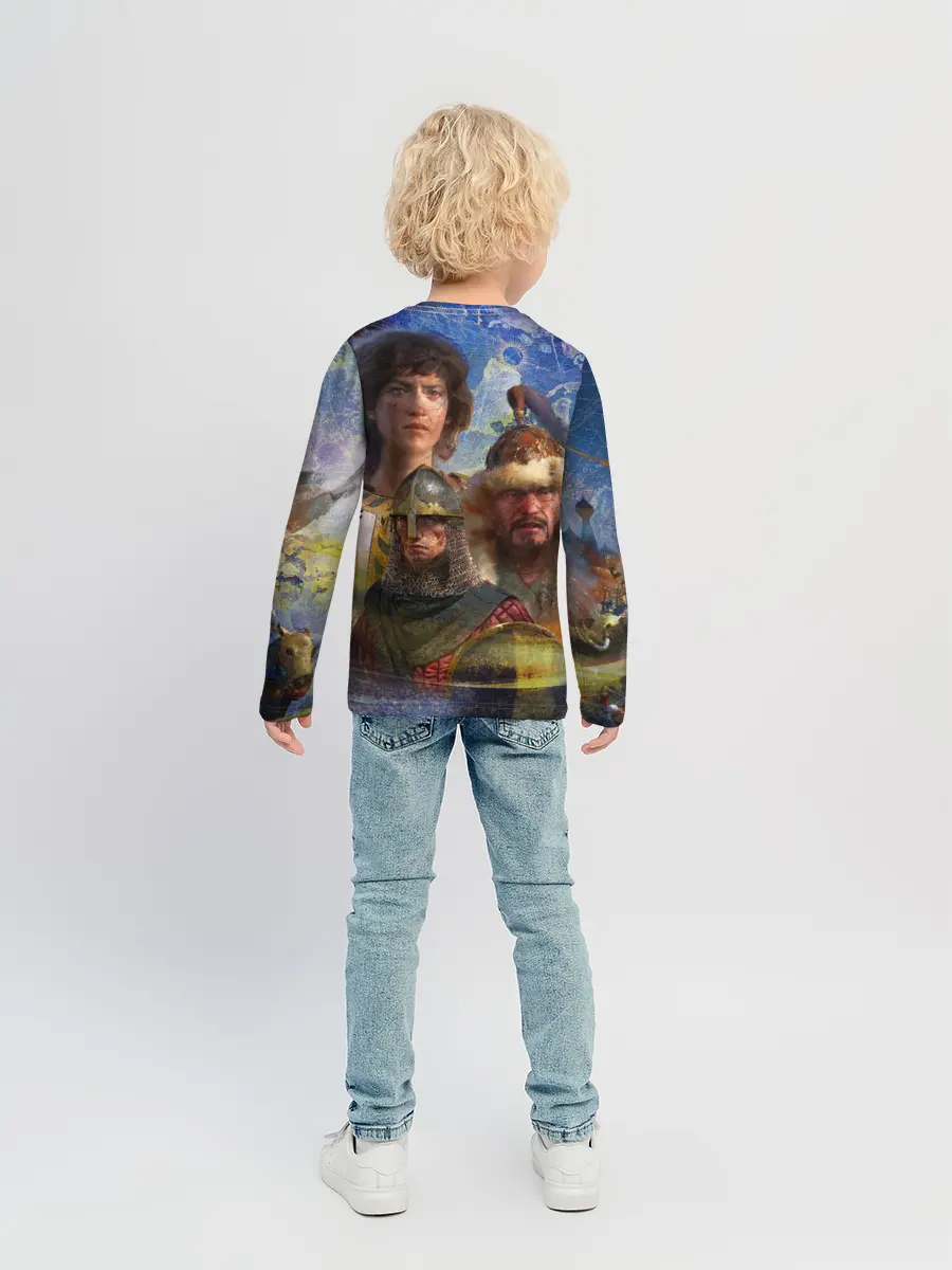 Детский лонгслив / Age of Empires 4 Обложка