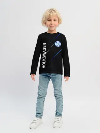 Детский лонгслив / Volkswagen, sport style
