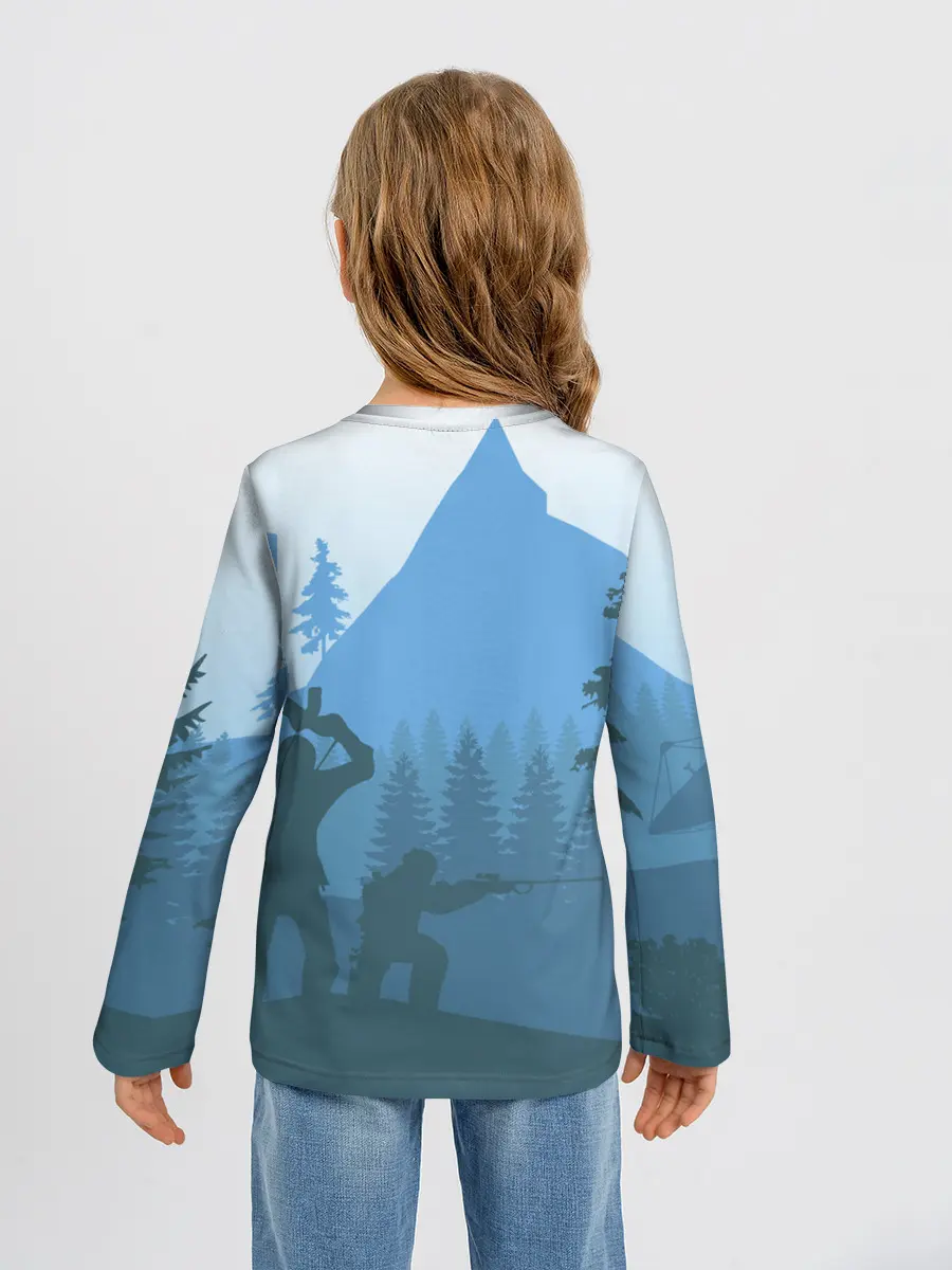 Детский лонгслив / Выживалка Раст