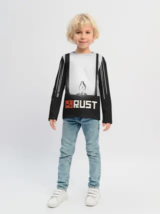 Детский лонгслив / Огонёк из Раста