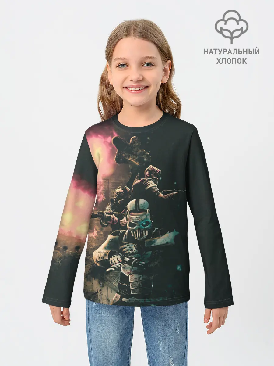 Детский лонгслив / Моя банда Раст