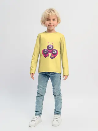 Детский лонгслив / Chibi Red Soldier