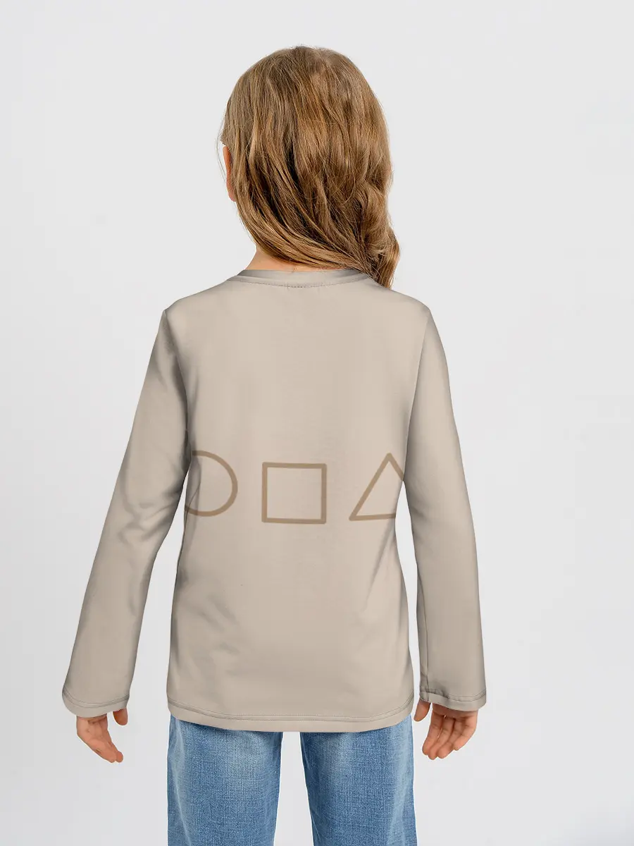 Детский лонгслив / SquidRed