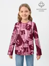 Детский лонгслив / newspaper fashion