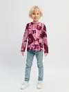 Детский лонгслив / newspaper fashion