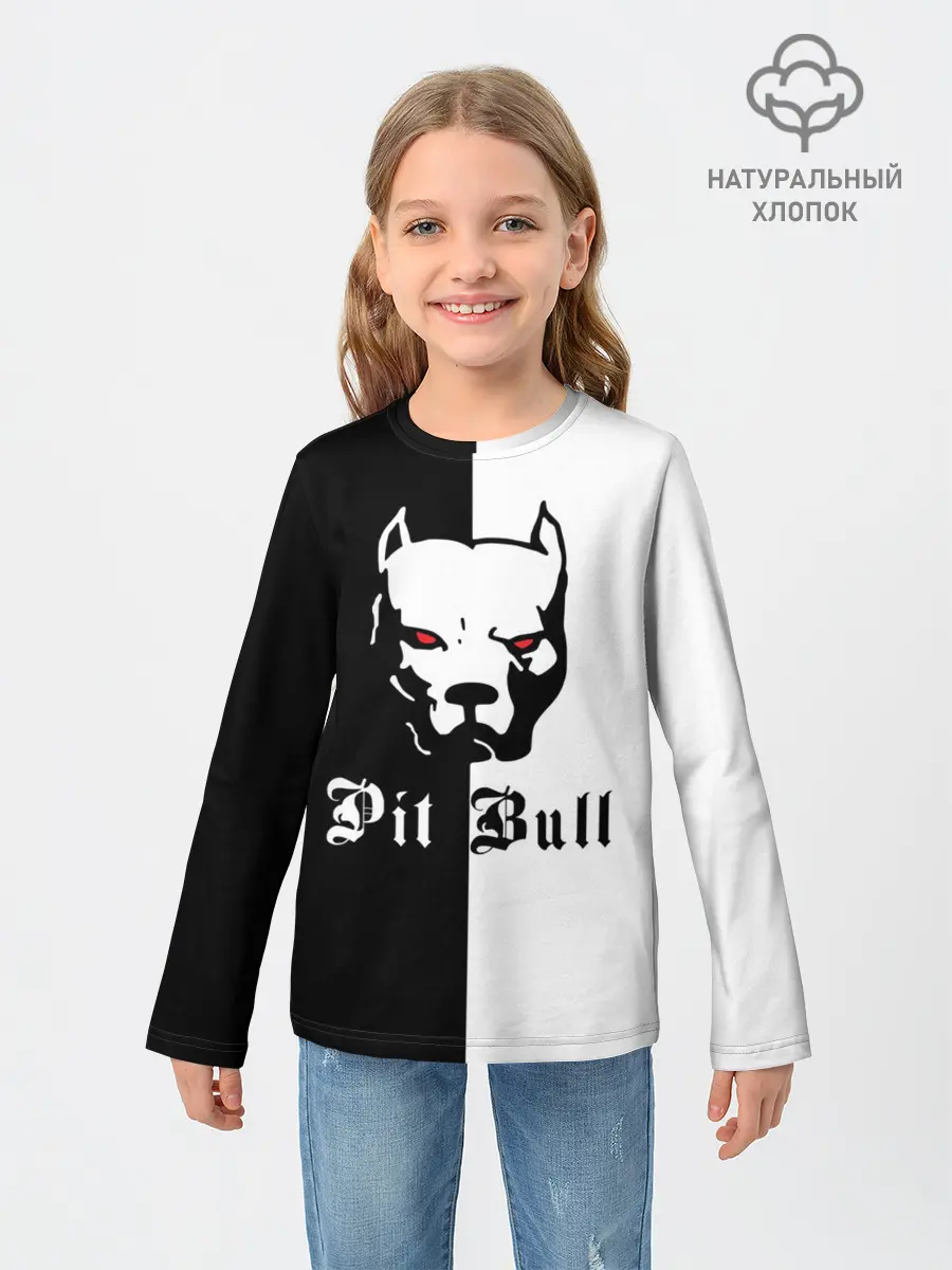 Детский лонгслив / Pit Bull